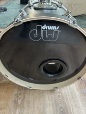 DW Design Series Mini Pro 4-piece Shell Pack 18" Kick - Black Satin