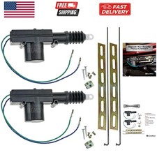 Universal Car Power Door Lock Actuators 12-Volt Motor 2 Pack
