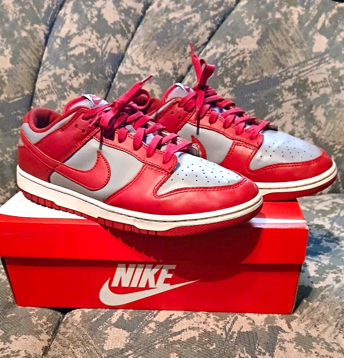 Preços baixos em Nike Dunk Low Varsity Red | eBay