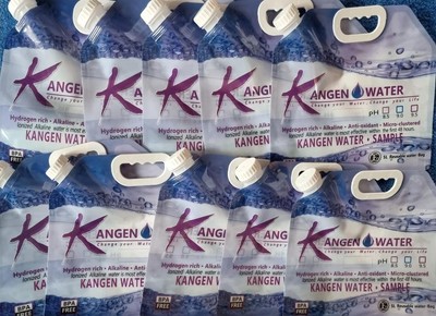 10er Pack - 5 Liter Enagic Leveluk Kangen Wasserbeutel nachfüllbar. UK Verkäufer. NEU
