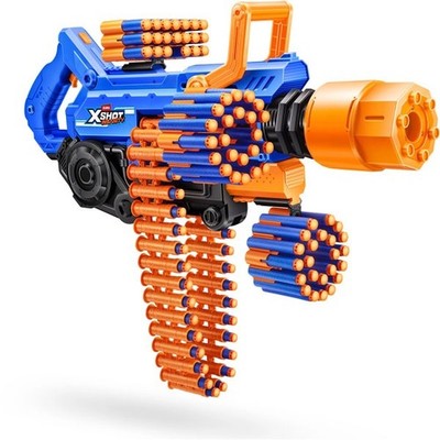 Zuru XShot Smoking Barrel Blaster Insanity 72 Darts