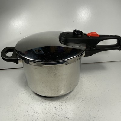 #ad Magefesa Practika Plus Super Fast pressure cooker 6.3 Quart 18 10 stainless 6L $28.87