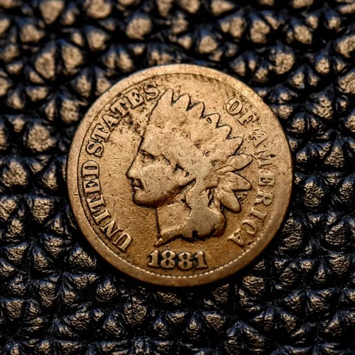 1881 Indian Cent ~ GOOD (GD) Condition ~ COMBINED SHIPPING!