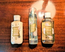 Bath and Body Works SNOWFLAKES & CASHMERE 3pc Set💕 Fragrance, Lotion, Body Wash