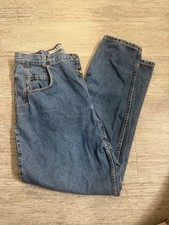 Made In USA Vintage Zena Jeans Missy Size 16 Blue Denim