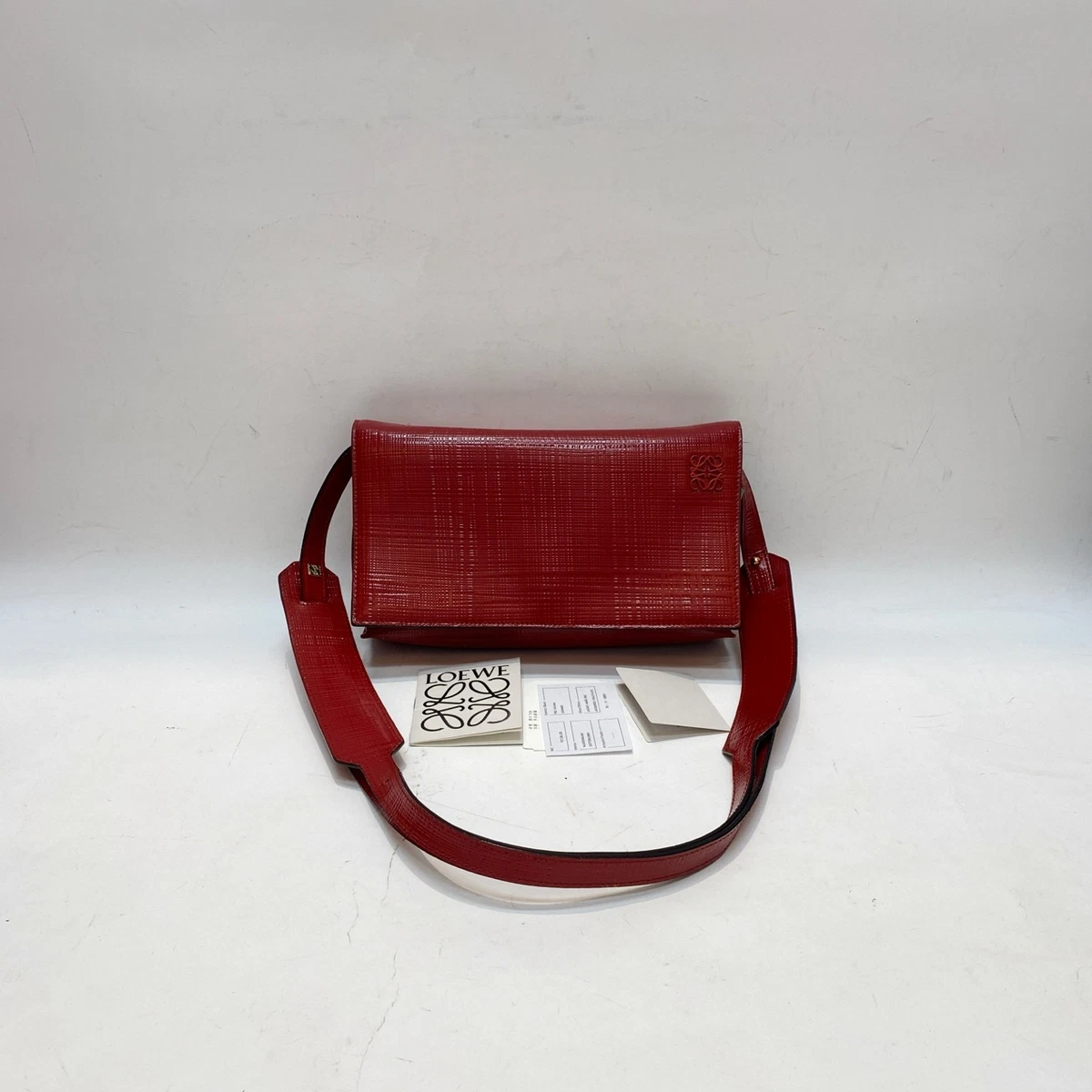 Loewe Red Bags & Handbags for Women for sale | eBay