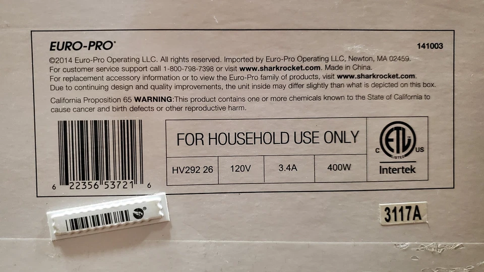 Shark Rocket True Pet Vacuum Cleaner Genuine With Box and Accessories - Image 4 of 4