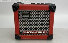 Roland Micro Cube Red Guitar Amplifier - Tested