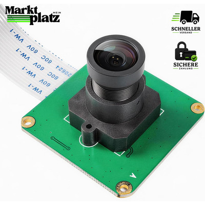 Kamera Modul 5MP 1080P OV5647 mit M12 FOV90 IR Filter für Raspberry Pi 5-2