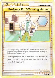 Professor Elm's Training Method - 100/123 - Uncommon - HeartGold SoulSilver #100