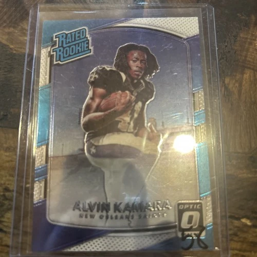 2017 Donruss Optic - Rated Rookie Alvin Kamara #199 Holo Prizm (RC)