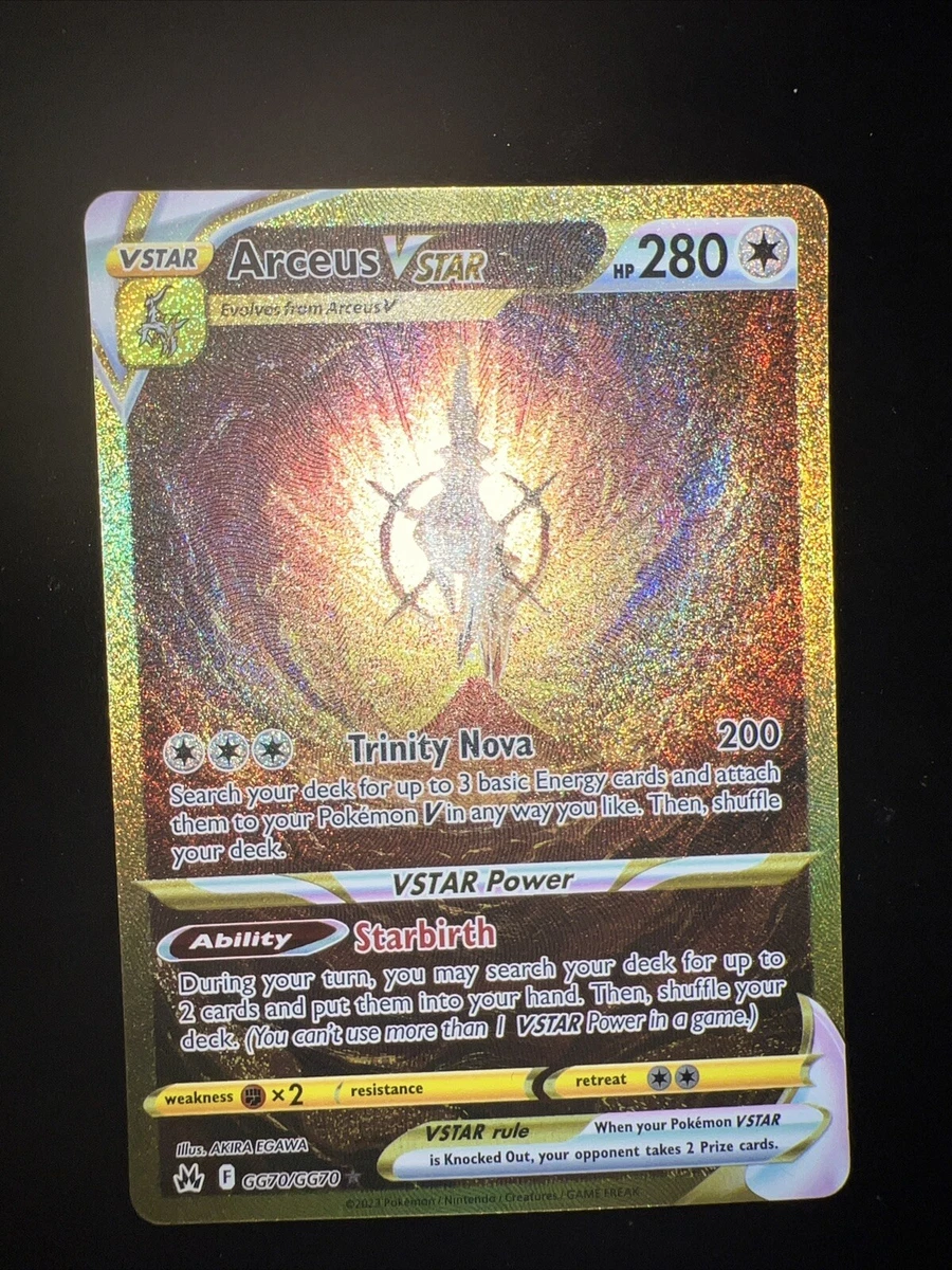 The Cards Of Pokémon TCG: Crown Zenith Part 80: Arceus VSTAR Gold