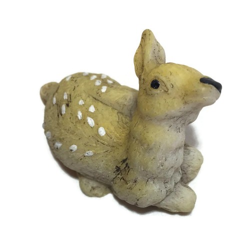 Small Animals Hand Cast Stone Garden Ornament Decoration Home Decor Miniature - Picture 38 of 96