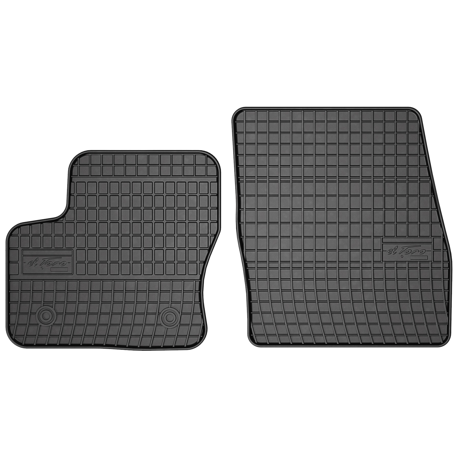 Tapis de sol Frogum El Toro en caoutchouc noir pour Ford Transit Connect de 2013 à 2026