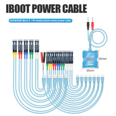 Sunshine IBoot Power Supply Line Phone Power Test Cable for IP Android Repair