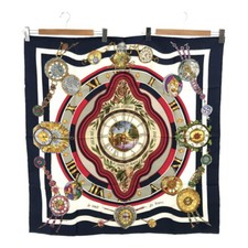 Hermes Carre 90 Parmi Les Fleurs Je Compt Silk Square Scarf