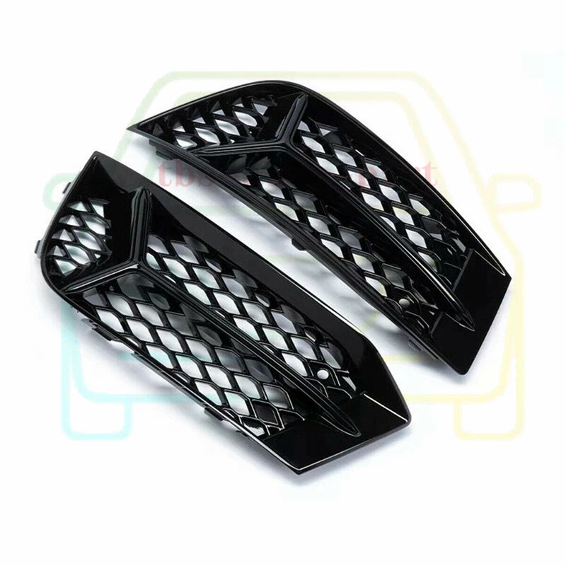 Cubierta de faros antiniebla parachoques delantero para Audi A3 Sedán 2017-2021 A3 Cabriolet 2017-19 Foto 3 de 4