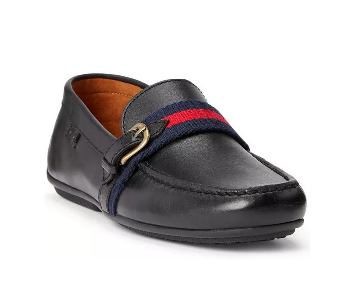 Polo Ralph Lauren Men's Riali Leather Loafers Driver Shoes US 7 D