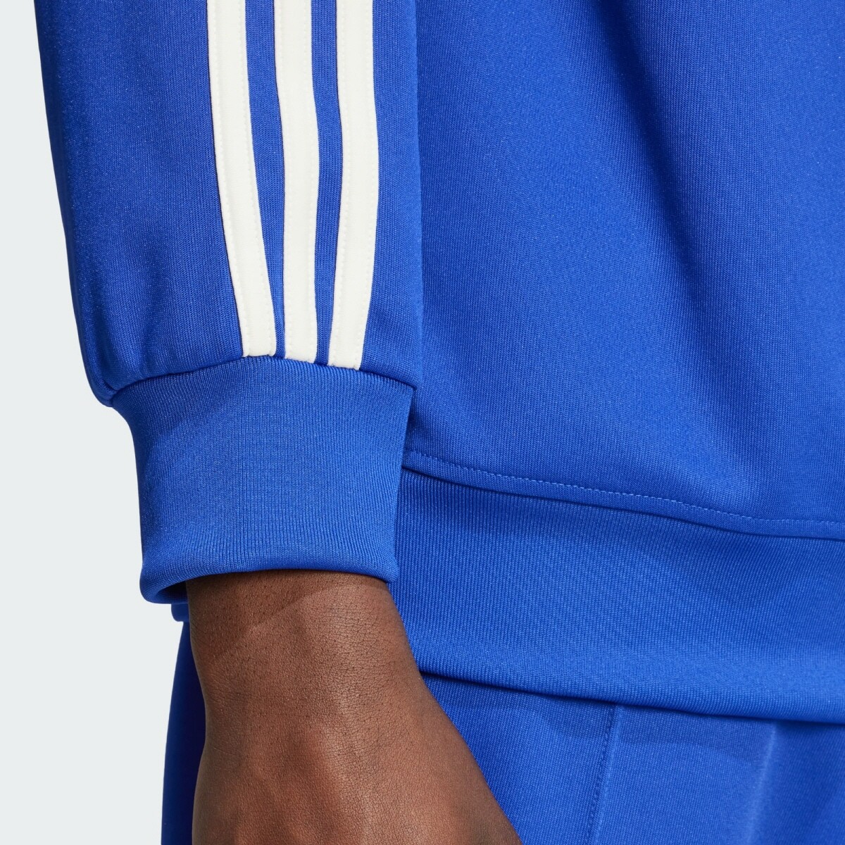 トップス adidas Originals Adicolor Funnel Neck Men's Adidas Originals Lucid Blue Adicolor Funnel Neck Track