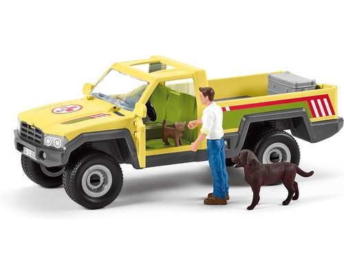 Schleich 42503 - Figuras de Animales Granja Mundo - Tierarztbesuch Sobre El - Imagen 6 de 9