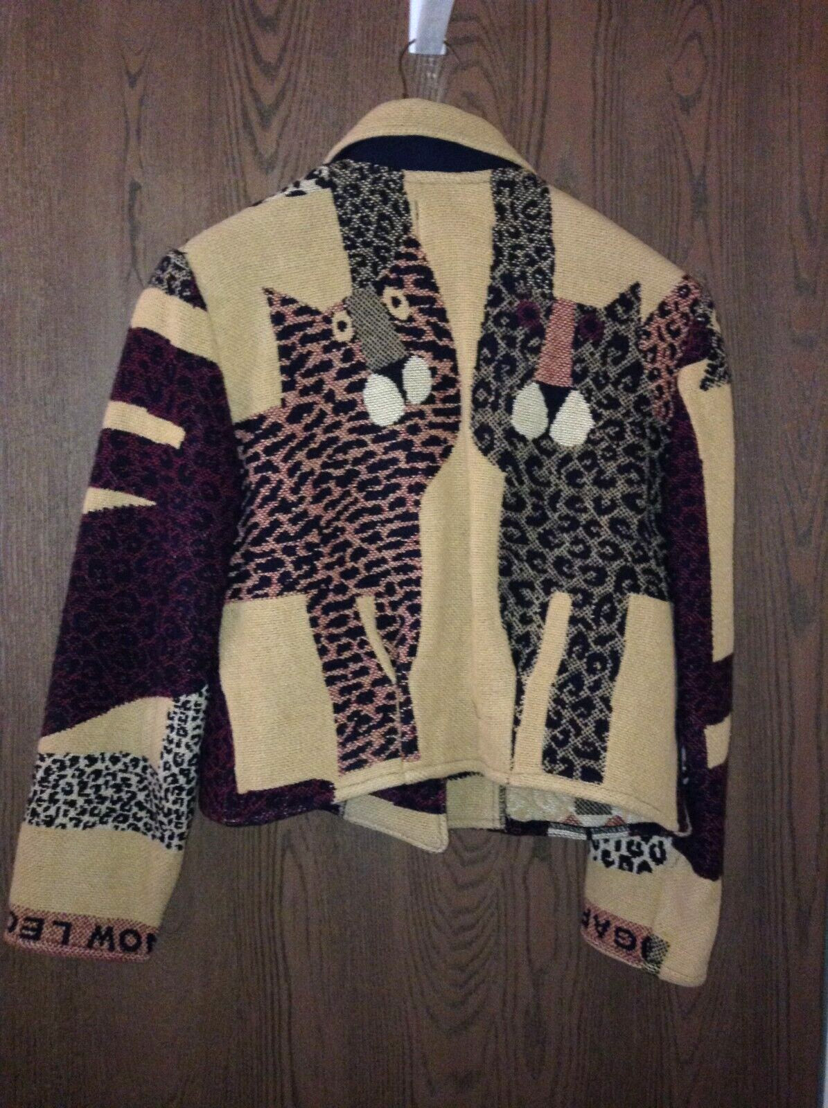 Silverado Tapestry Jacket Leopard Theme Waist Len… - image 2