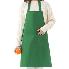 Van Der Linn Adult Apron With Pocket Professional Unisex Kitchen Baking Catering