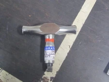 BELKNAP T-HANDLE RATCHET TORQUE WRENCH 3/8" FEMALE HEX HEAD 16-80 In. LB.