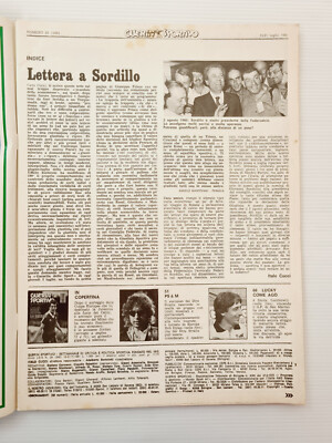 Guerin Sport 29 1981 Celtic Glasgow Napoli Chinaglia Dire Straits Bob Dylan 176434325286