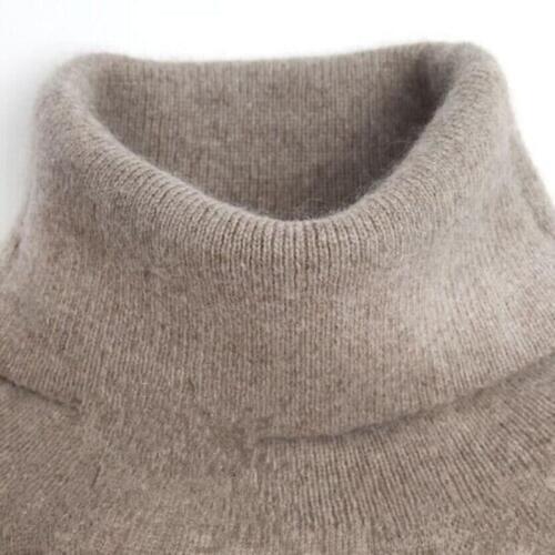 AURALEE Baby Cashmere Turtleneck Knit Sweater Size 1 Beige AURALEE Baby Cashmere Turtleneck Knit Sweater Size 1 Beige