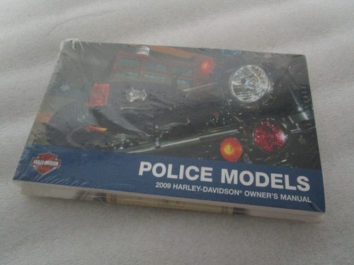 2009 Harley Davidson Police Models Owners Manual 99478-09