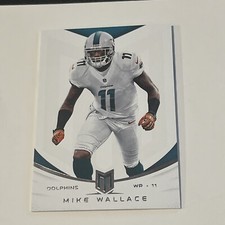 2013 Panini Momentum Mike Wallace #55 Miami Dolphins