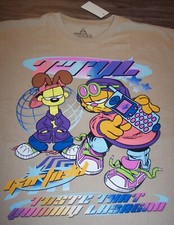 VINTAGE 1990's STYLE GARFIELD and ODIE TTYL T-Shirt MENS XL NEW W/ Tag