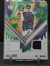 ERICK FEDDE 2021 DIAMOND KINGS DUAL JERSEY RELIC NATIONALS