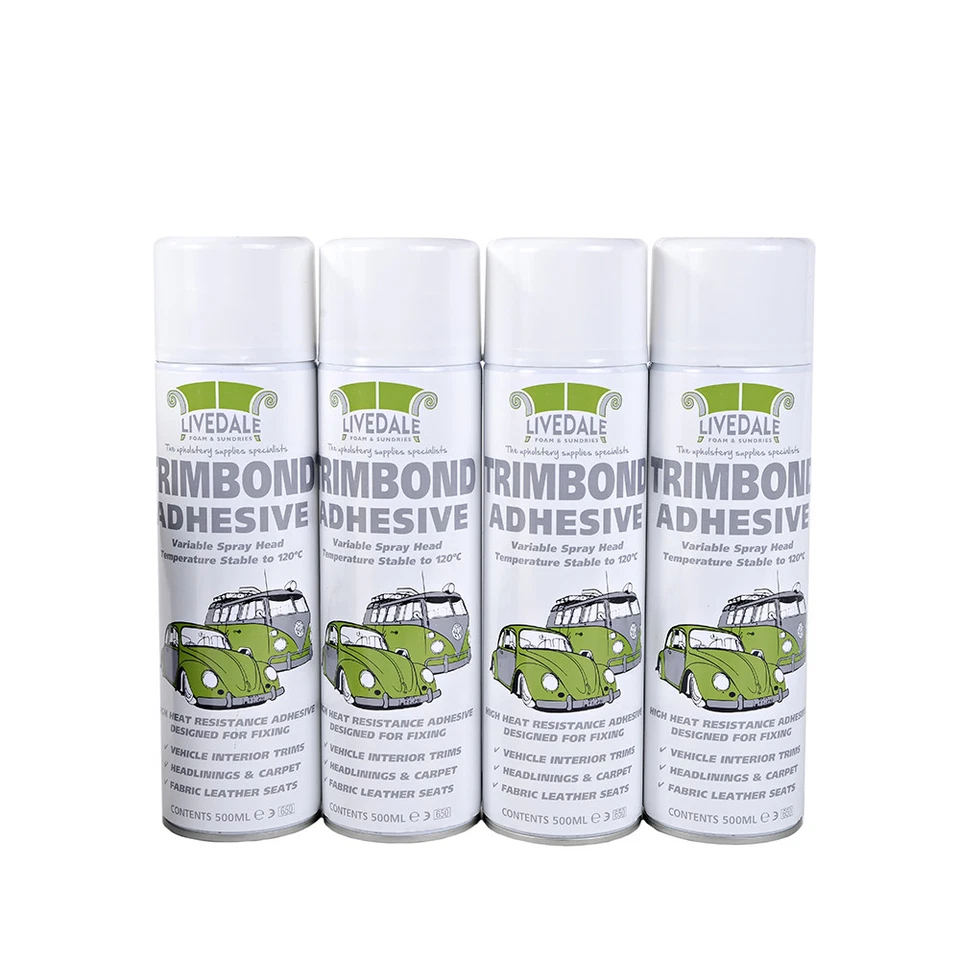 TRIMBOND TRIM BOND HIGH TEMP SPRAY ADHESIVE CAR VAN LINING INTERIOR TRIM TO FIX HEADLINER
