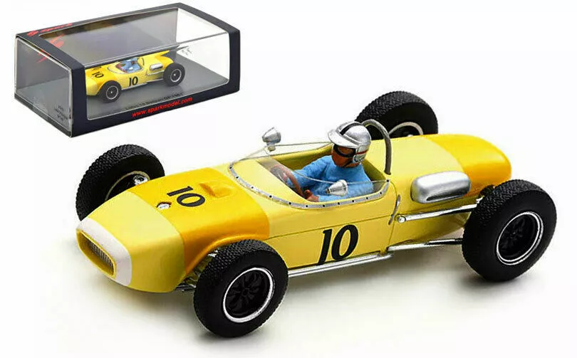 Spark S7474 LOTUS 18 N 10 GP Belgique 1961 Willy Mairesse 1 43