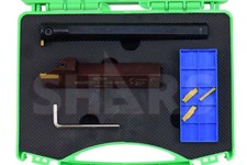 3/4" RH Internal & Exernal Grooving ToolHolder Set + 5 ZTFD Inserts P]