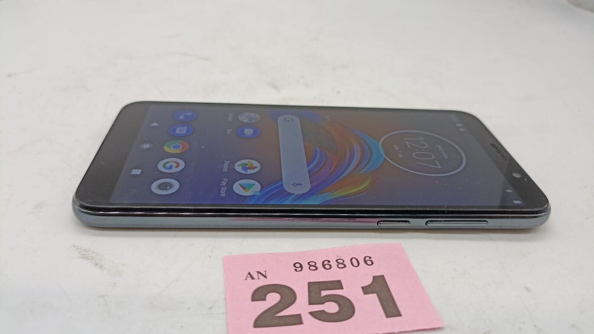 Moto e6 play SIMフリー中古 New Motorola Moto E6 Play Single-SIM 32GB + 2GB Black