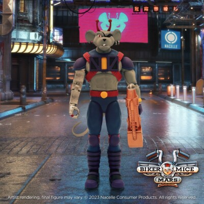 PX SDCC   Nacelle   Biker Mice from Mars   MODO  7-in Action Fig   Ships Free