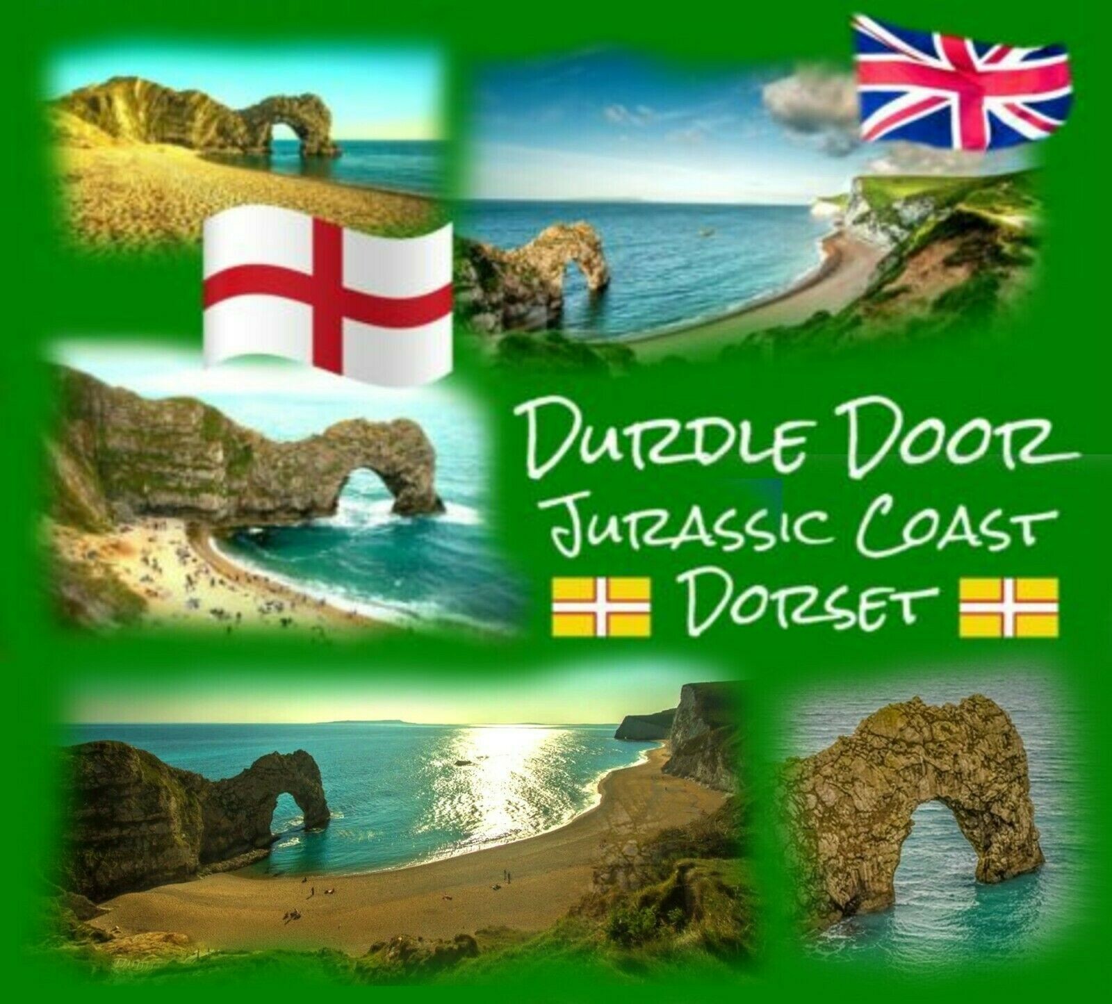 Durdle Porta Dorset - Novità Divertente Souvenir da Pulire New