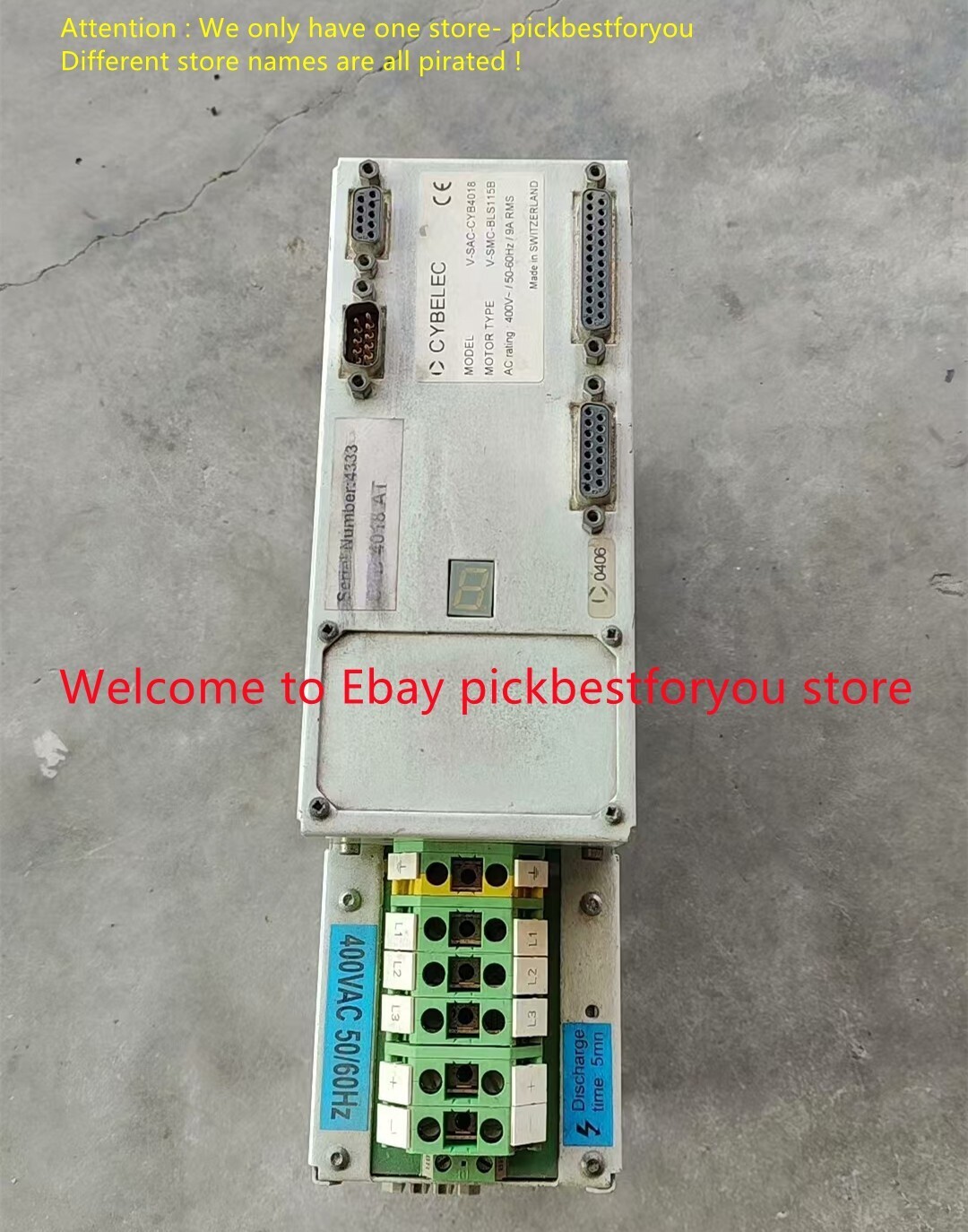 1pc Used Working V-SAC-CYB4018 (90days Warranty by DHL or FedEx)  #A6-3