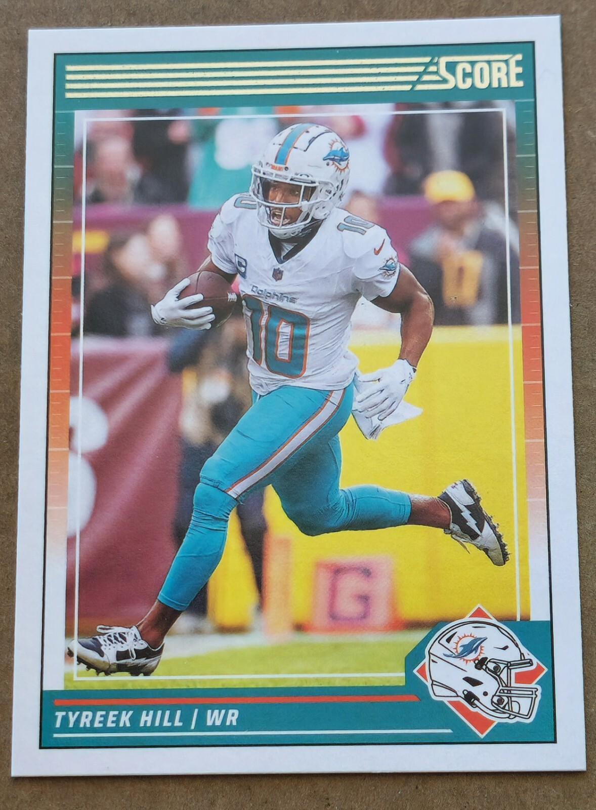 2024 Panini Score #176 Tyreek Hill Miami Dolphins Football Card