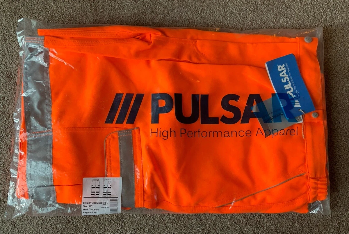UC804 Hi Vis Orange Bomber Jacket - View #5