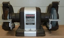 VINTAGE MODEL 115.7566 CRAFTSMAN 7" CAST IRON 1/3 HP BENCH BLOCK GRINDER CR16E 