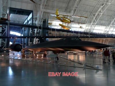 PHOTO  WASHINGTON DC NATIONAL AIR AND SPACE MUSEUM  LOCKHEED SR71A BLACKBIRD. TH