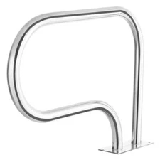 31 x 23 " In-Ground Swimming Pool Stainless Steel Ladder Step Handrail Rustproof