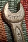 Vintage WESTLINE 1072 Combination Open and Box End Wrench, 7/16" x 7/16" — photo 2