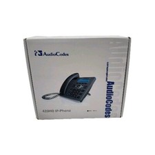 AUDIOCODES 420HDG IP-Phone VoIP Skype Zoom Certified New Open Box