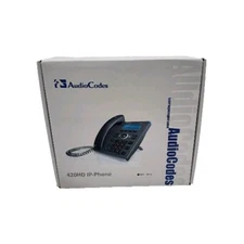 AUDIOCODES 420HDG IP-Phone VoIP Skype Zoom Certified New Open Box