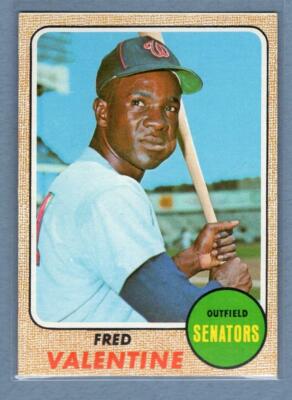1968 Topps #248 Fred Valentine (a) EX-MT  GO339