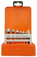 "Projahn 7-Tlg. Kegelsenker-Set 90° HSS-G 6,3-20,5Mm 1/4\" 6-Kant Schaft Bithalter"
